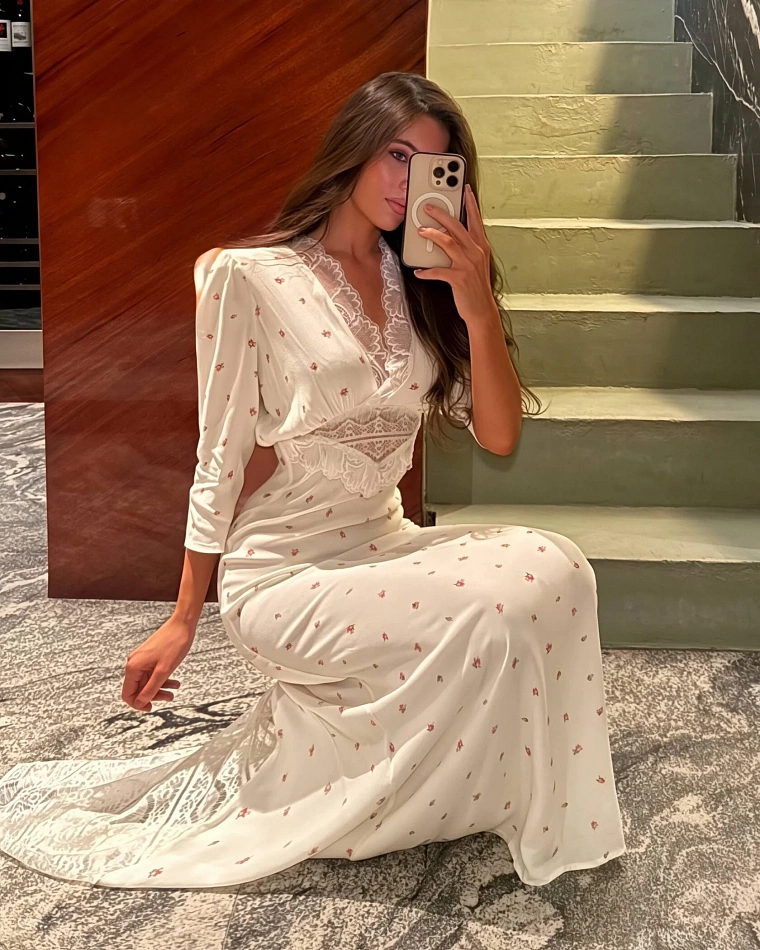 Платье Rosalia ваниль