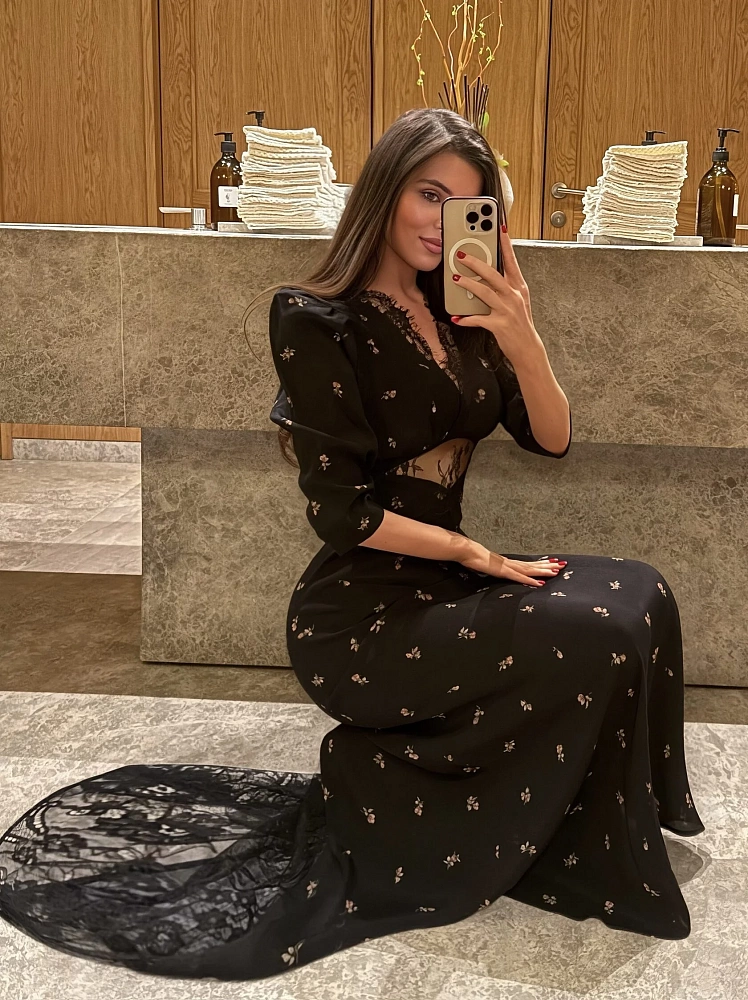 Платье Rosalia черный 