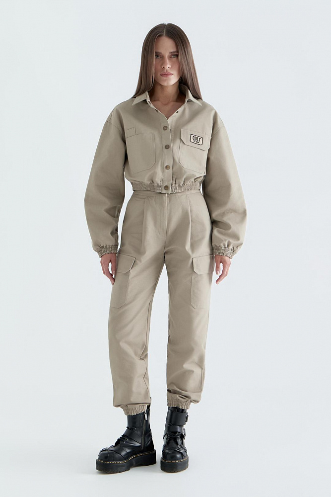 Брюки Military wmn, бежевый 52027-1